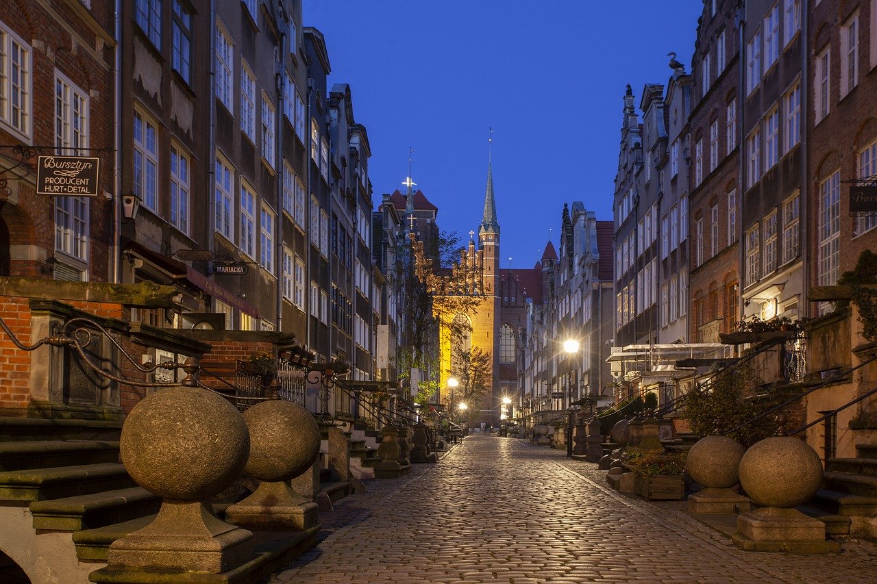 Ulica w Gdańsku